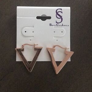 Rose Gold Earrings